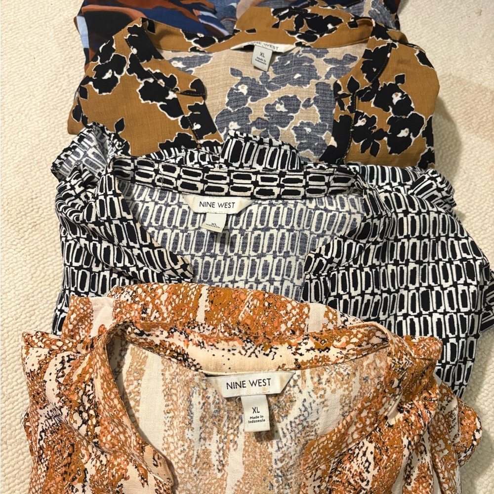 Nine West Women's Dresses..Set of 4 - Button down front S/XL